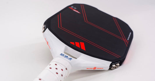 The Adidas Metalbone LP S pickleball paddle.