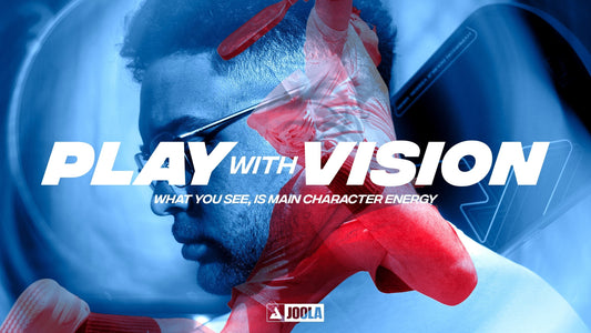 This week JOOLA released a new line of pickleball paddles under the "Play With Vision" campaign.