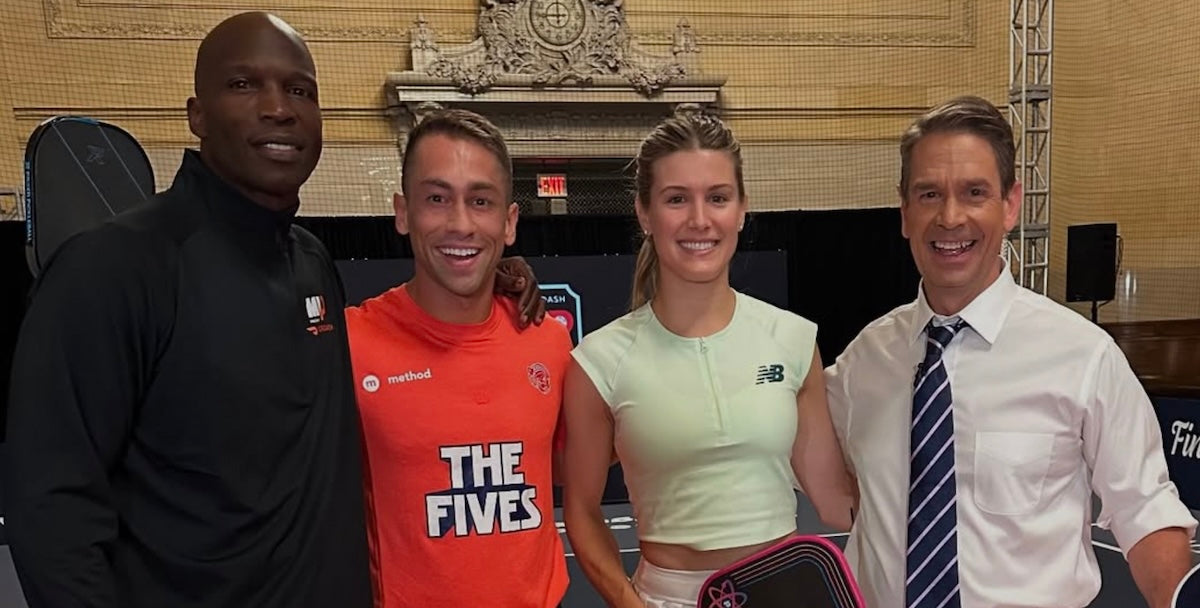 FOX celebrates National Pickleball Day by hosting game with pros and Chad 'Ochocinco' Johnson
