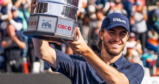 Hunter Johnson recently reached No. 1 in the world in men's singles on the PPA Tour.