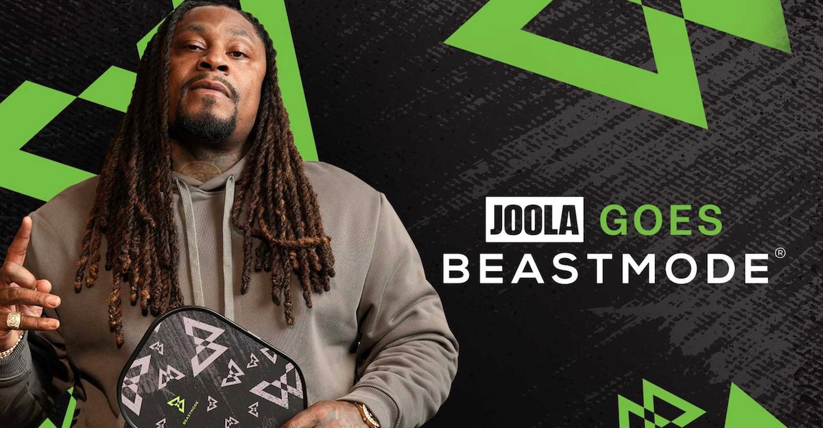 JOOLA teams up with Marshawn Lynch to release 'Beastmode' pickleball set