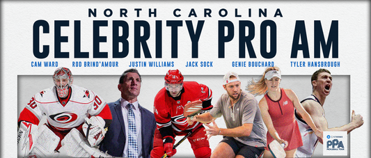 Images of Rod Brind’Amour, Cam Ward, Justin Williams, Tyler Hansbrough, Jack Sock and Genie Bouchard.