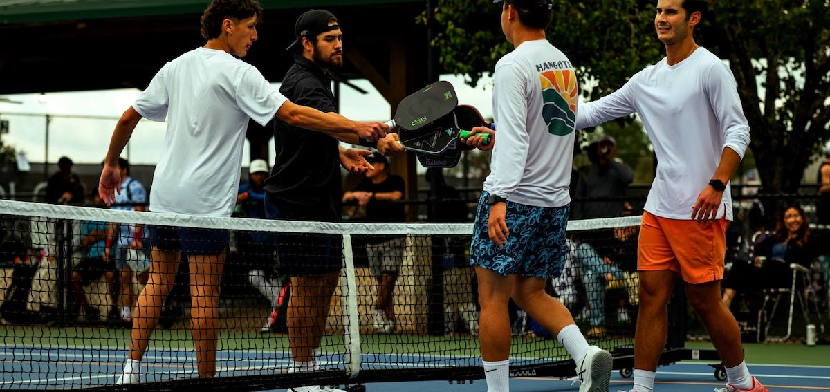 Pickleball etiquette: Tips for interacting with opponents during open play
