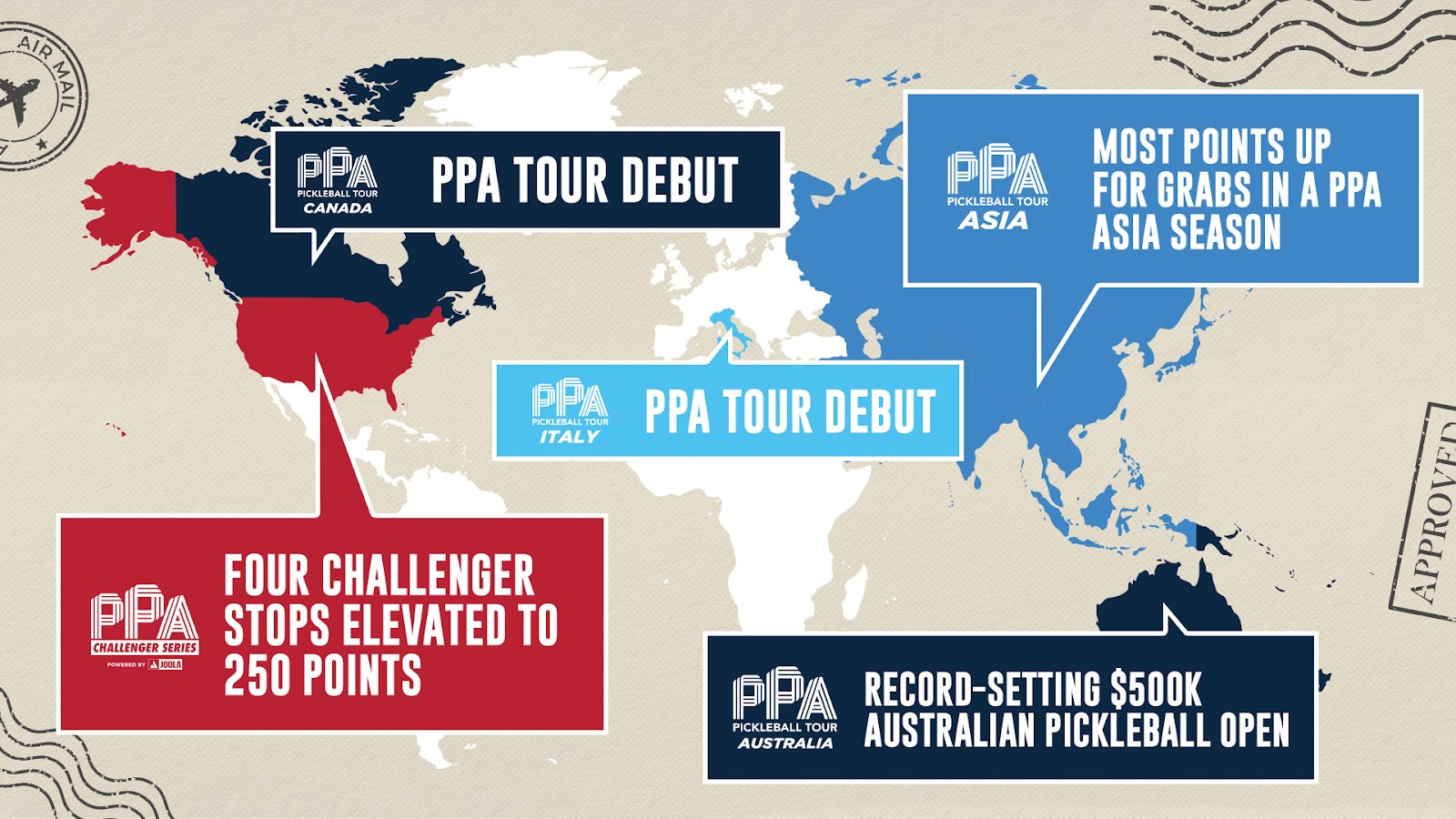 PPA Tour announces 2026-2027 schedule, featuring several new U.S. and international stops