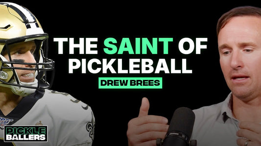Drew Brees — a Super Bowl MVP and one of the greatest quarterbacks in NFL history — recently joined the Pickleballers crew for one of the most inspiring and wide-ranging episodes we’ve ever done.
