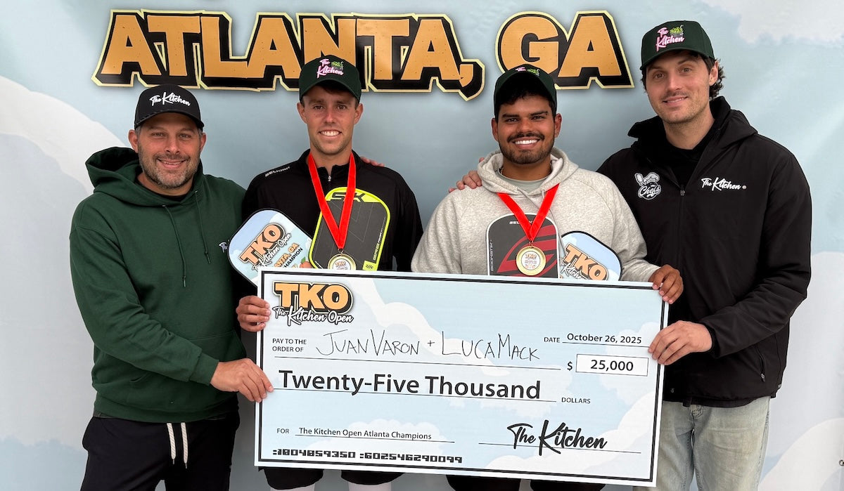 Georgia pickleball players win $25,000 at The Kitchen Open Atlanta tournament