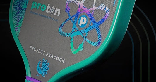 Expert review: First look at the new Proton Project Peacock pickleball paddles