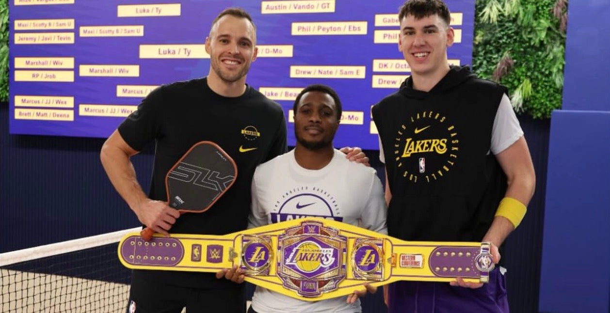 LeBron James, Luka Dončić compete in Lakers pickleball tournament – The Kitchen