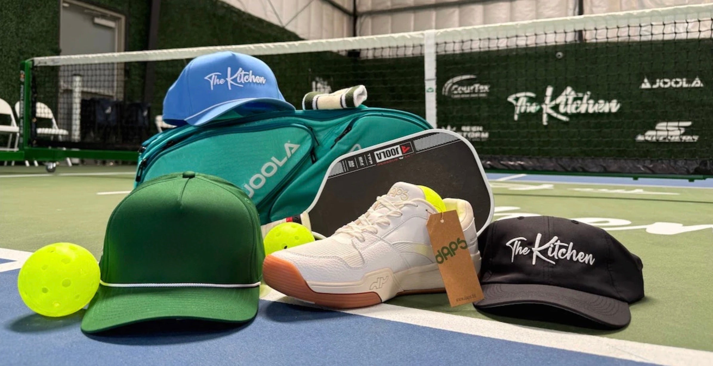 Get the best deals on pickleball gear through The Kitchen