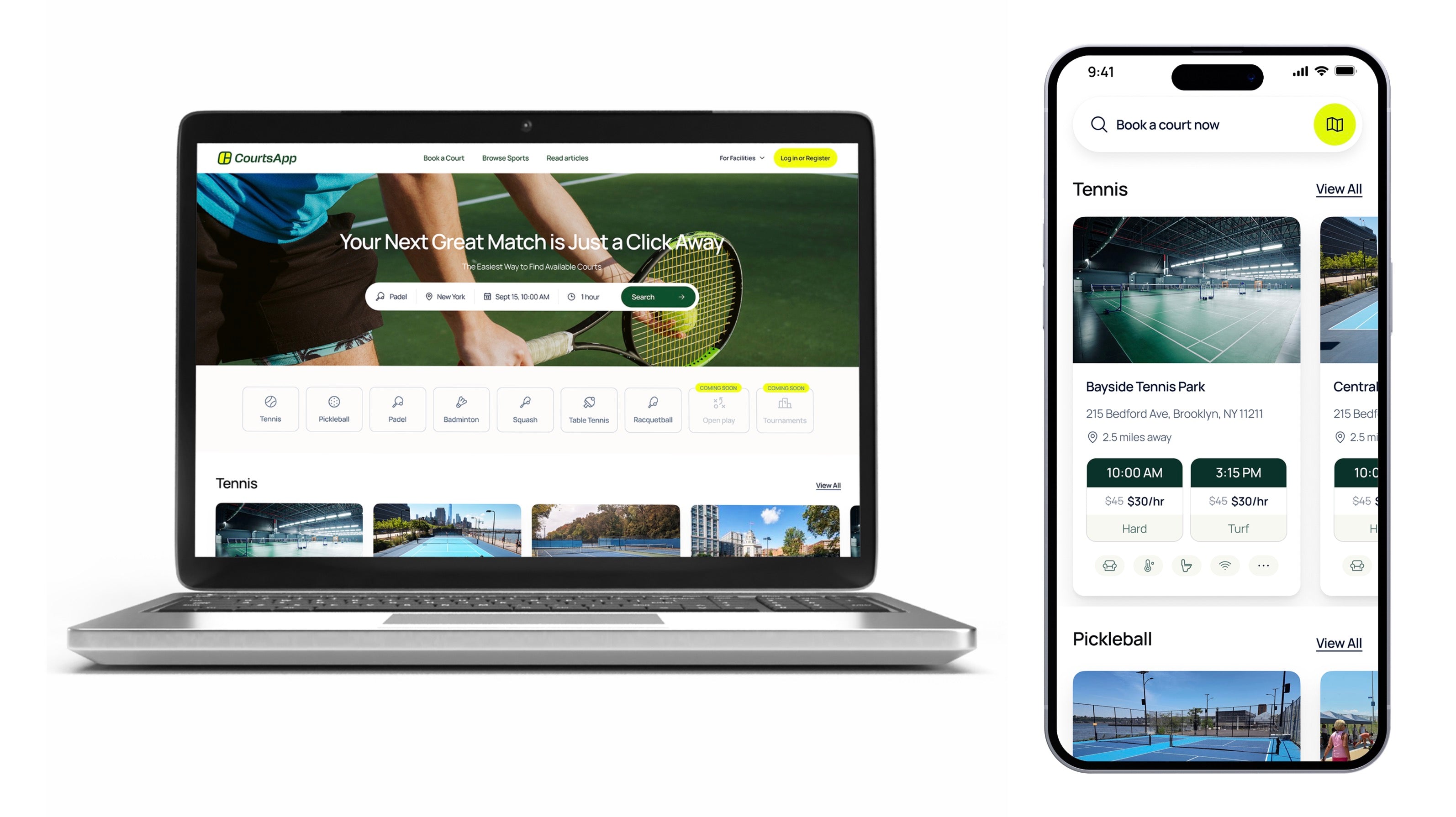 Introducing CourtsApp, the modern booking platform built for a booming pickleball industry