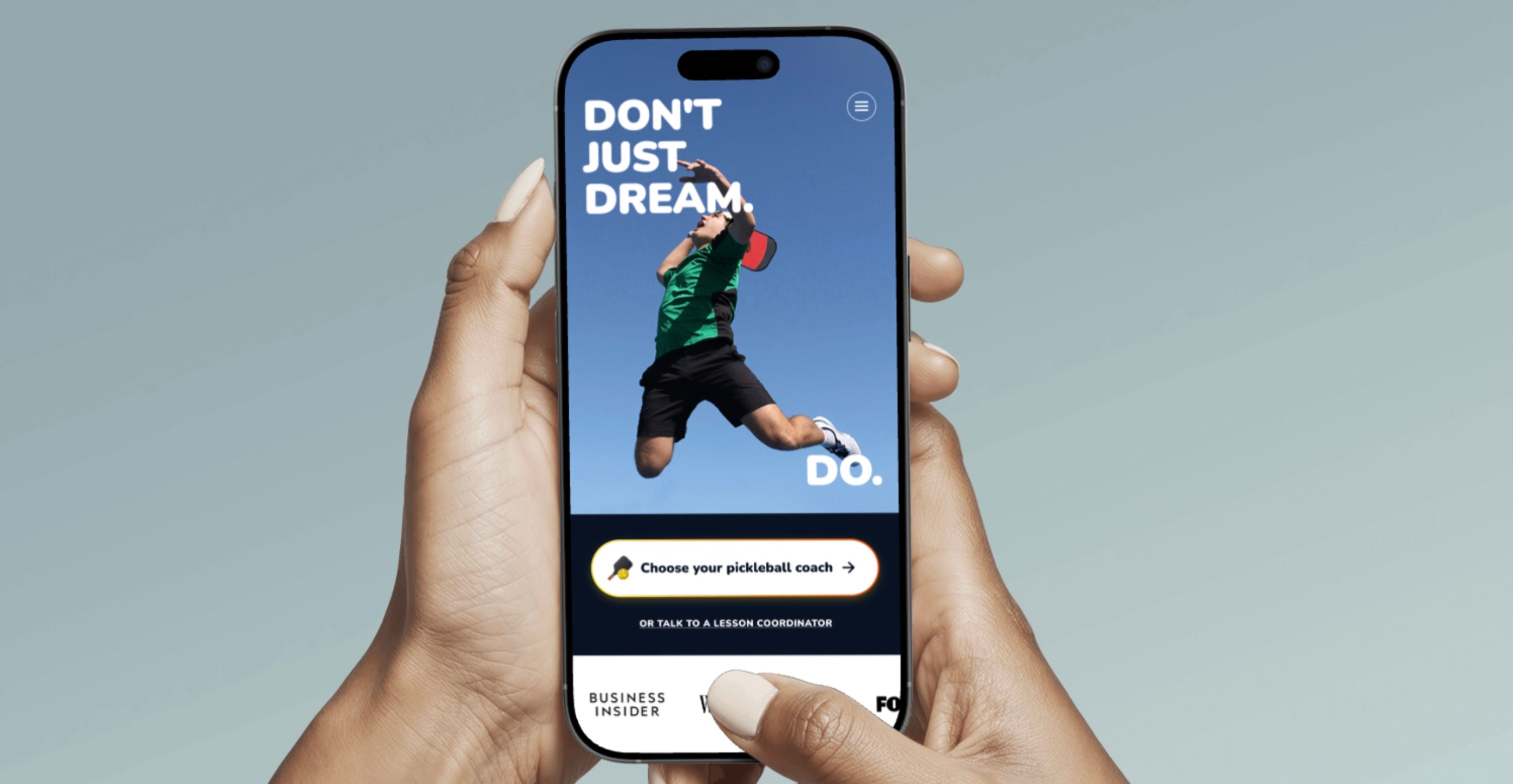 TeachMe.To making it easy for players to find qualified, local pickleball instructors