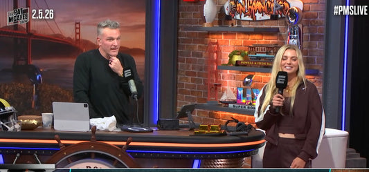 Anna Leigh Waters appeared on ESPN's Pat McAfee show Thursday live from Super Bowl Radio Row.