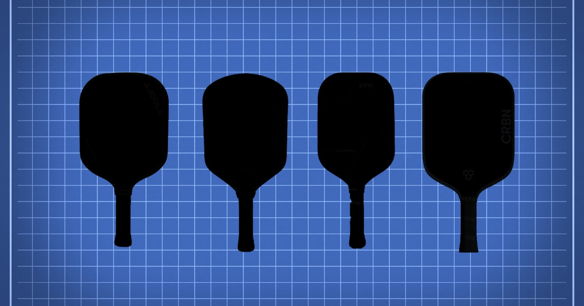 Pickleball paddle shape guide: What shape is best for me? – The Kitchen