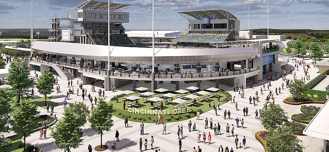 Cincinnati Open unveils plans for $260M upgrade, including pickleball courts.