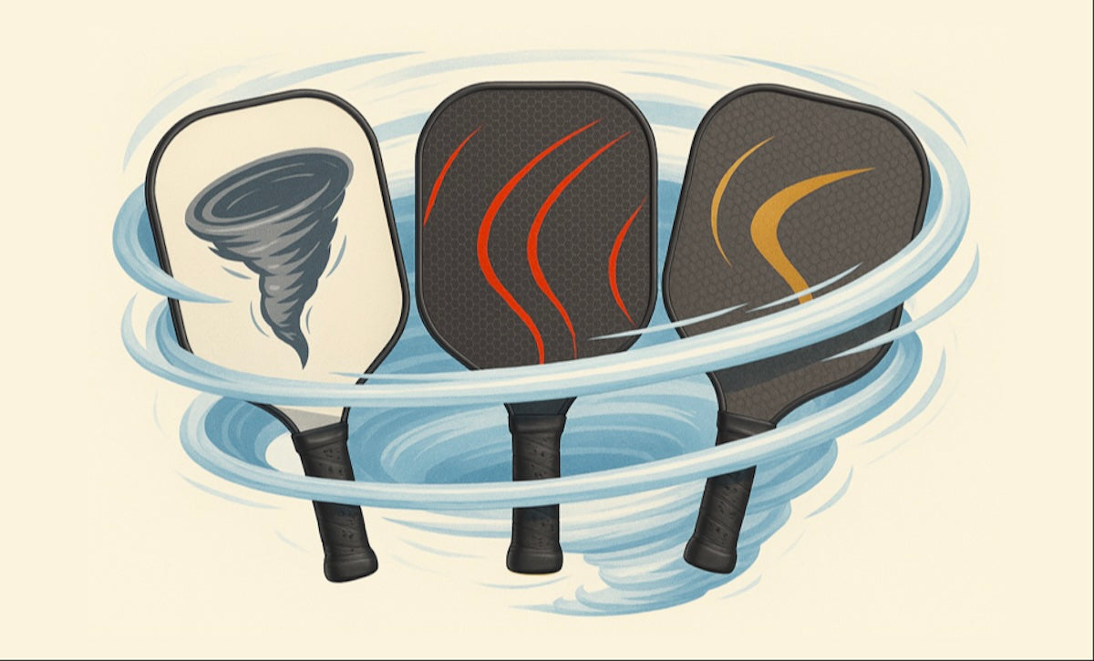 The best pickleball paddles for players who want maximum spin
