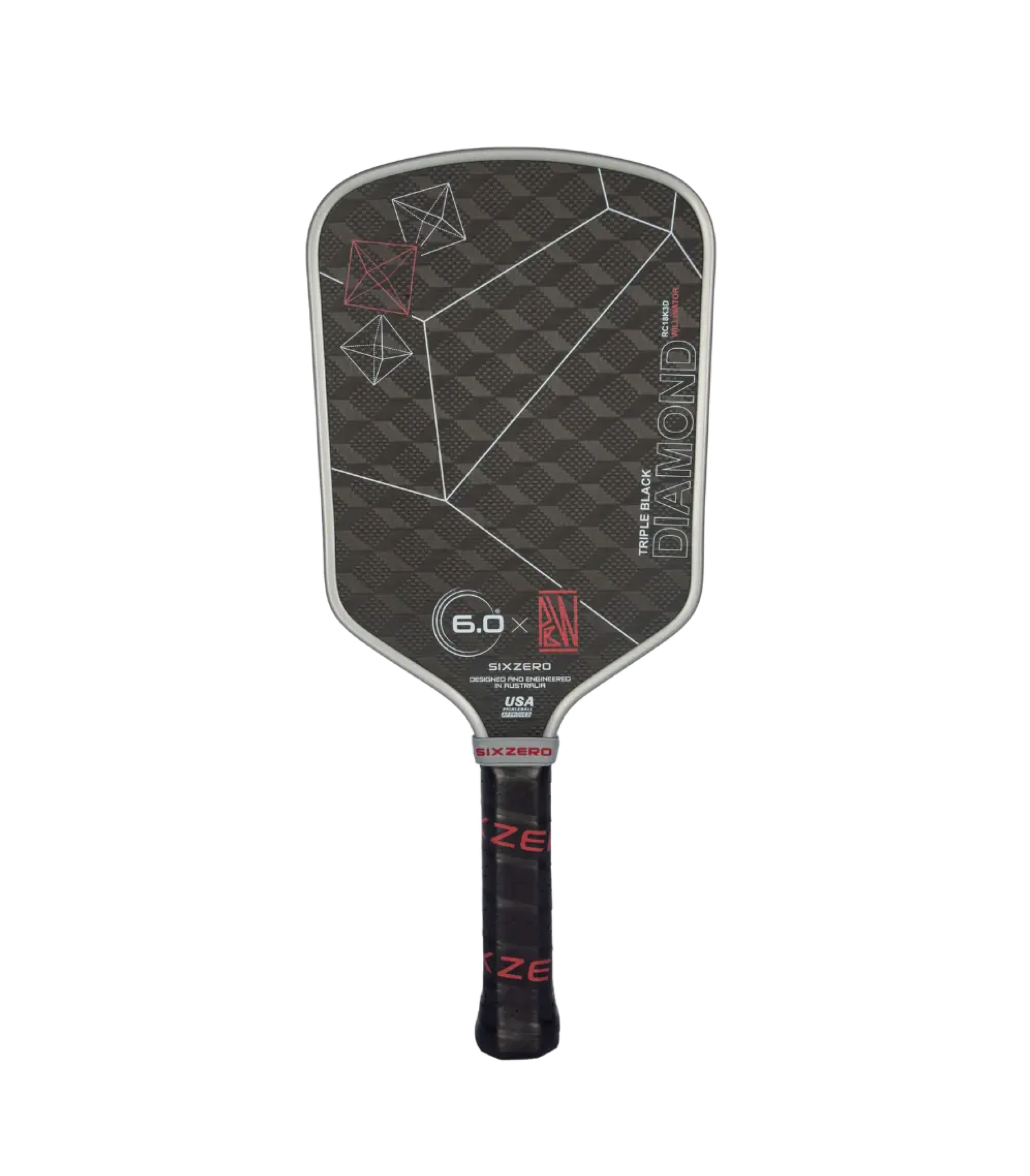 Triple Black Diamond Paddle - The Willinator