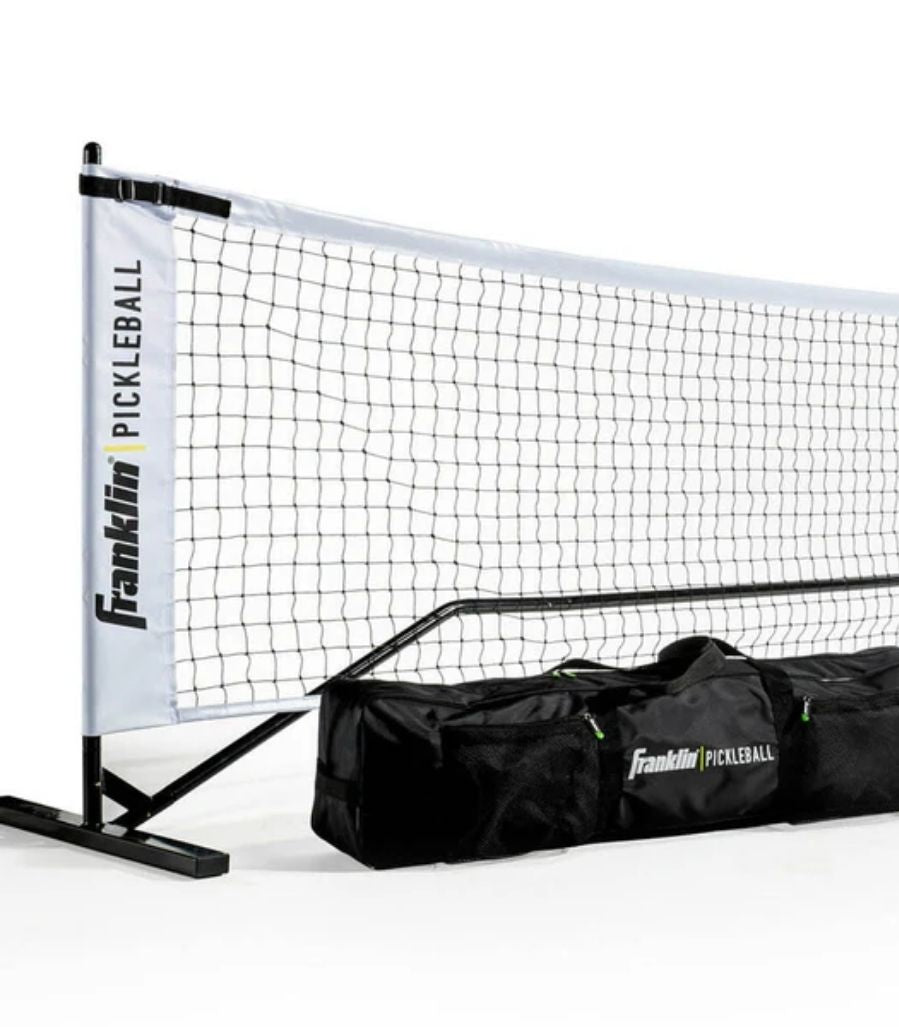 Franklin portable pickleball net system with wheels