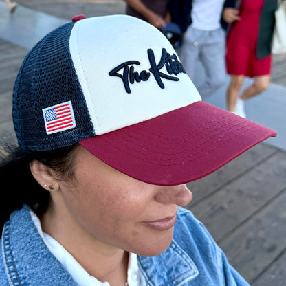 Fourth of July USA Trucker Hat