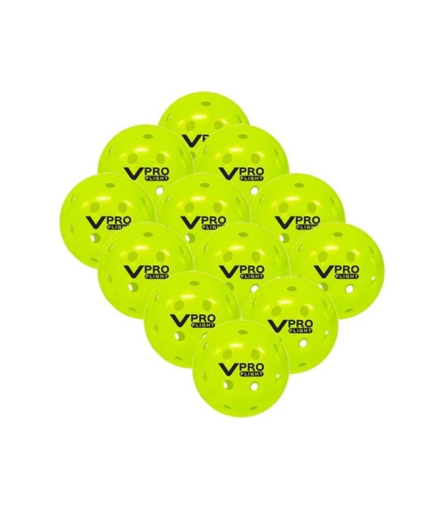 Vulcan VPRO Flight outdoor pickleballs - 6 pack