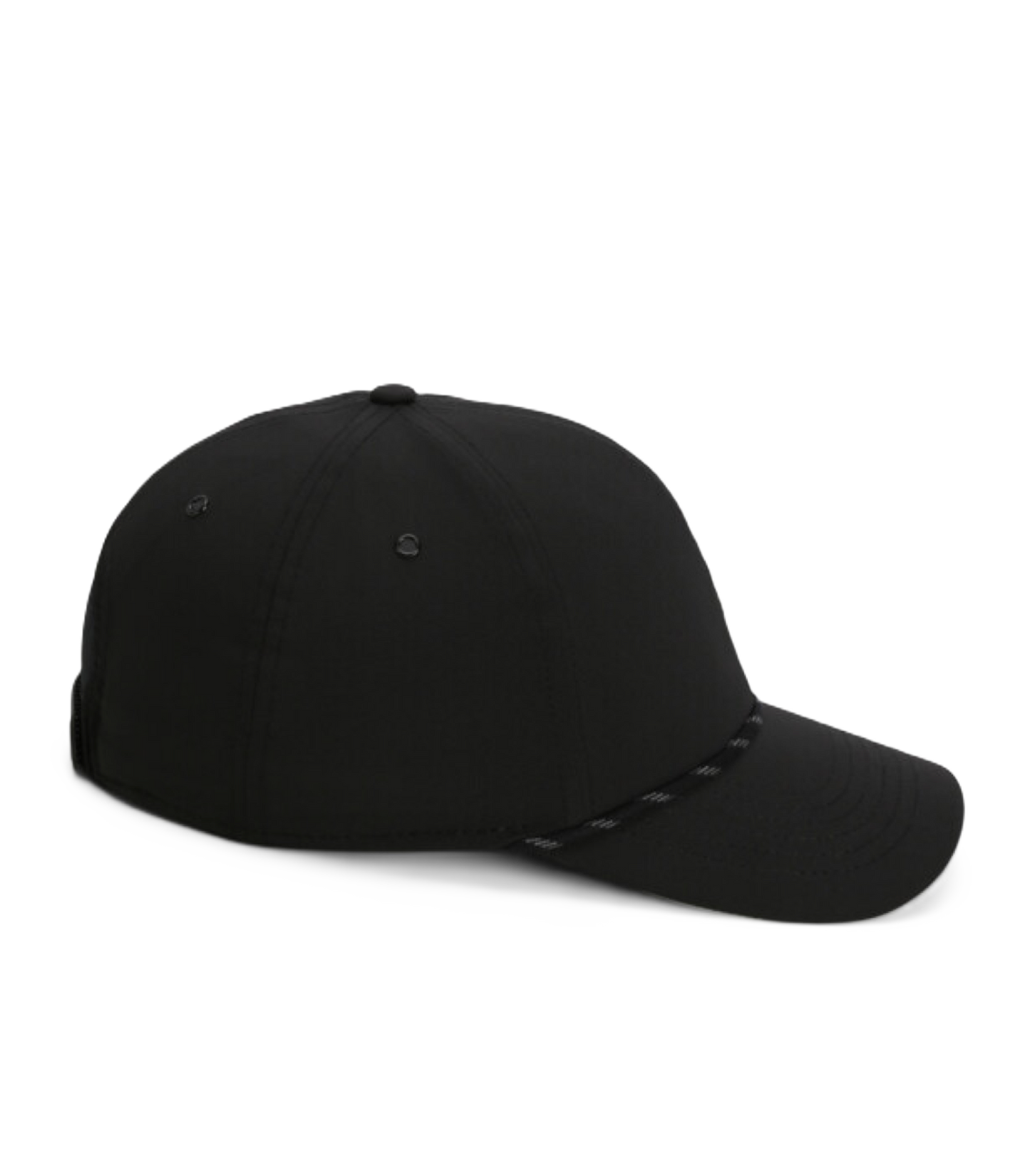 Black Performance Rope Hat