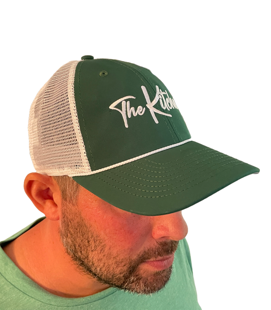 Green/White Trucker Hat